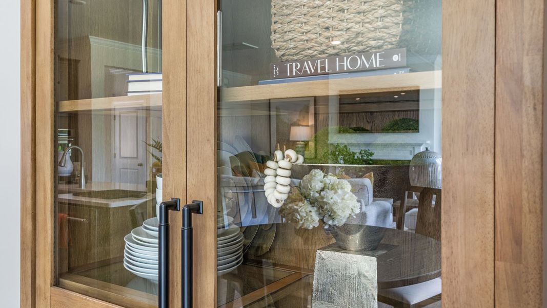 Representative furnished interior of a home built from the NORMAN by D.R. Horton in The Estates Park, Apex (Image 12).