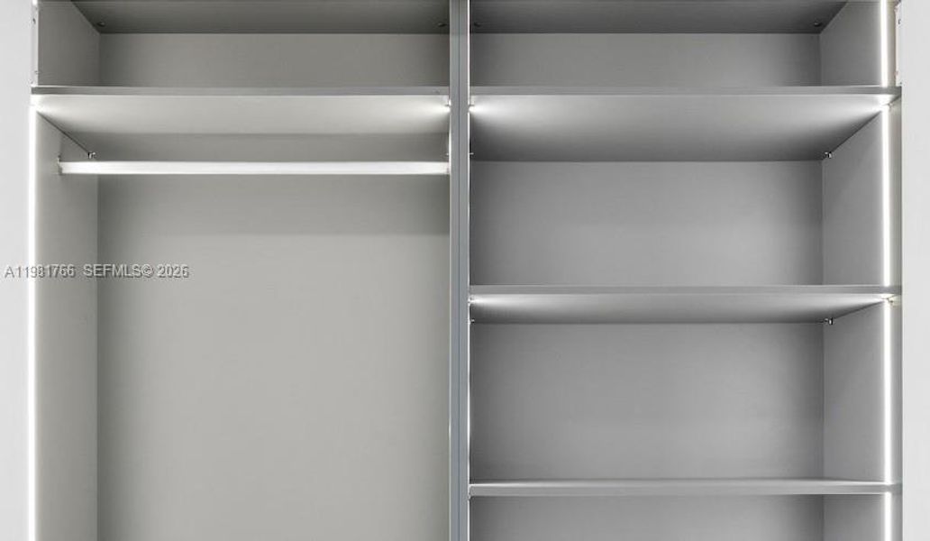 2nd closet extra lightening