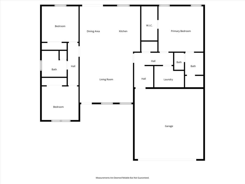 2D floor plan layout of this home in , Maiden, NC (Image 6).