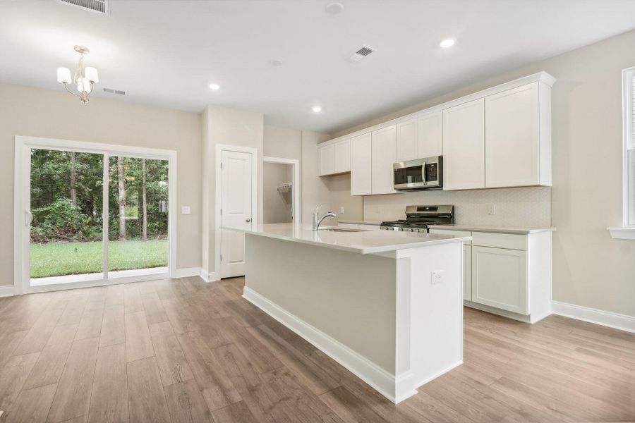 Furnished interior view inside a new home in Founder's Park, Lincolnville (Image 9). Furnished interior view inside a new home in Founder's Park, Lincolnville (Image 9).