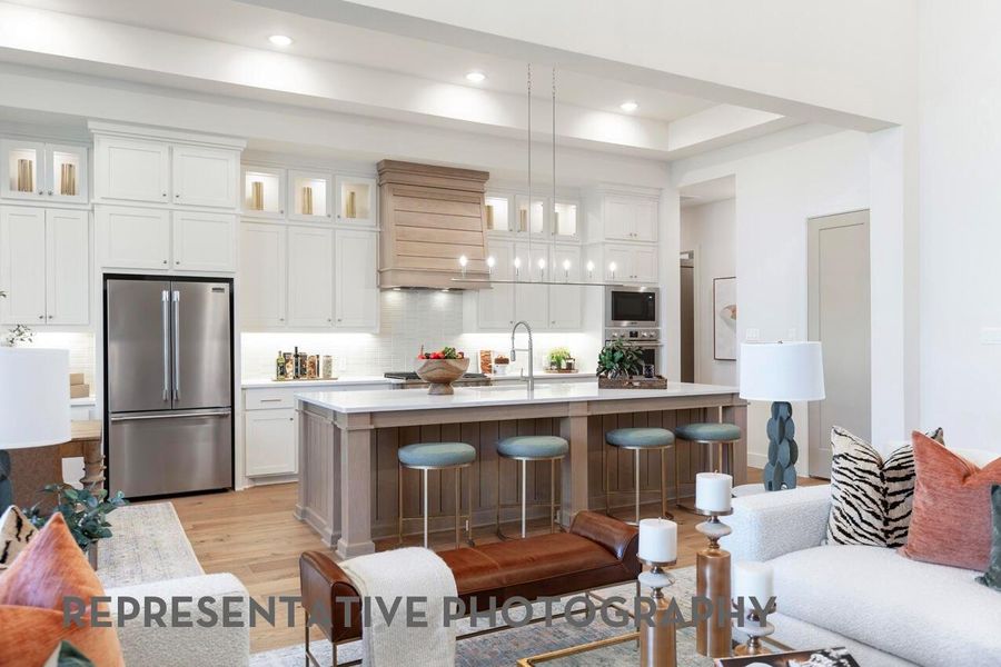 Furnished interior view inside a new home in Kresston, Montgomery (Image 38).
