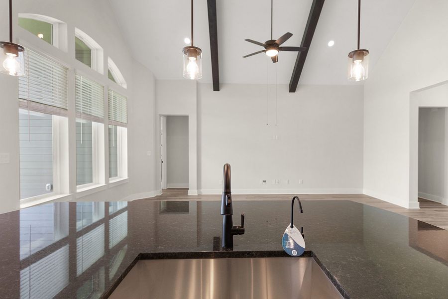 Furnished interior view inside a new home in Highland Village, Georgetown (Image 37). Furnished interior view inside a new home in Highland Village, Georgetown (Image 37).