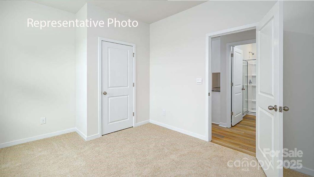 Spacious, unfurnished interior of a new home in Stanton, Richburg (Image 27).