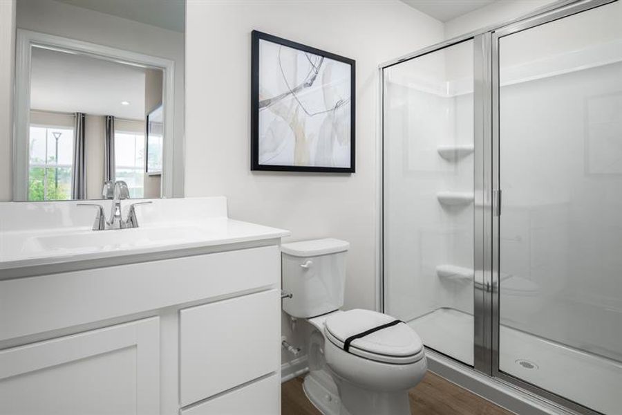 Furnished interior view inside a new home in Highland Park Condos, White House (Image 14).