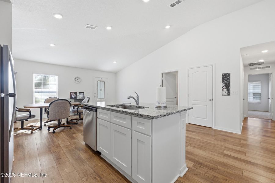 Furnished interior view inside a new home in , Hilliard (Image 28).