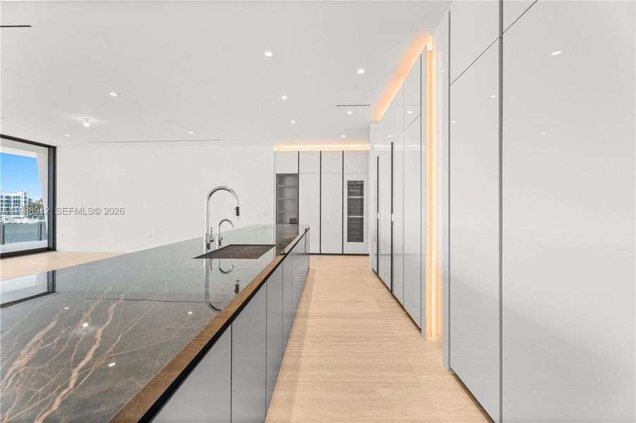 Furnished interior view inside a new home in , Miami (Image 6).