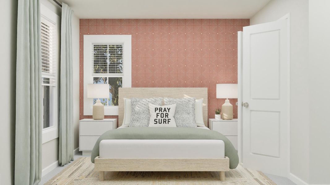 Furnished interior view inside a new home in , Summerville (Image 14).