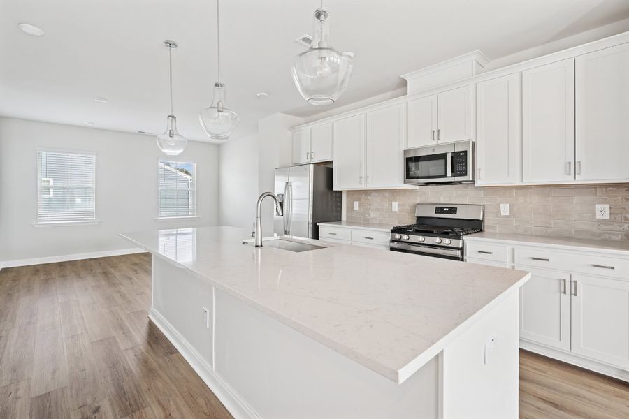 Furnished interior view inside a new home in Holding Village, Wake Forest (Image 2). Furnished interior view inside a new home in Holding Village, Wake Forest (Image 2).