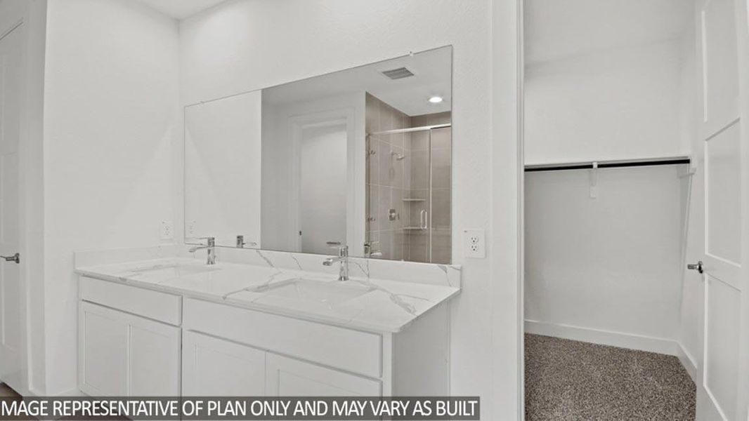 Furnished interior view inside a new home in River Ranch Estates, Dayton (Image 7).