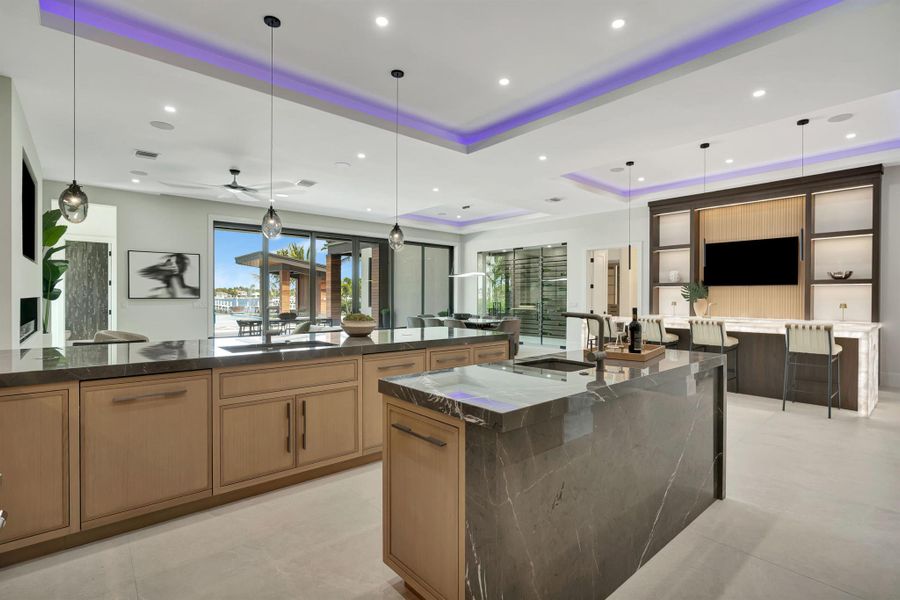 Furnished interior view inside a new home in , Lantana (Image 69).