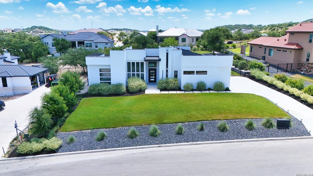 Front exterior of a new home in , San Antonio, TX, highlighting curb appeal (Image 30).