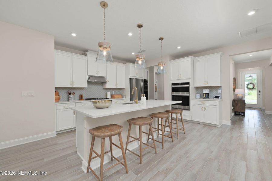 Furnished interior view inside a new home in RiverTown, St. Johns (Image 5).