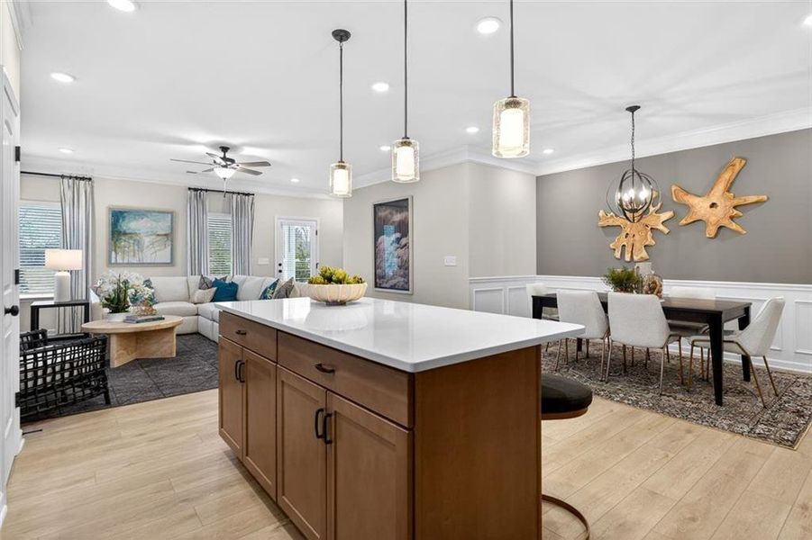 Furnished interior view inside a new home in Southbend, Rome (Image 8).