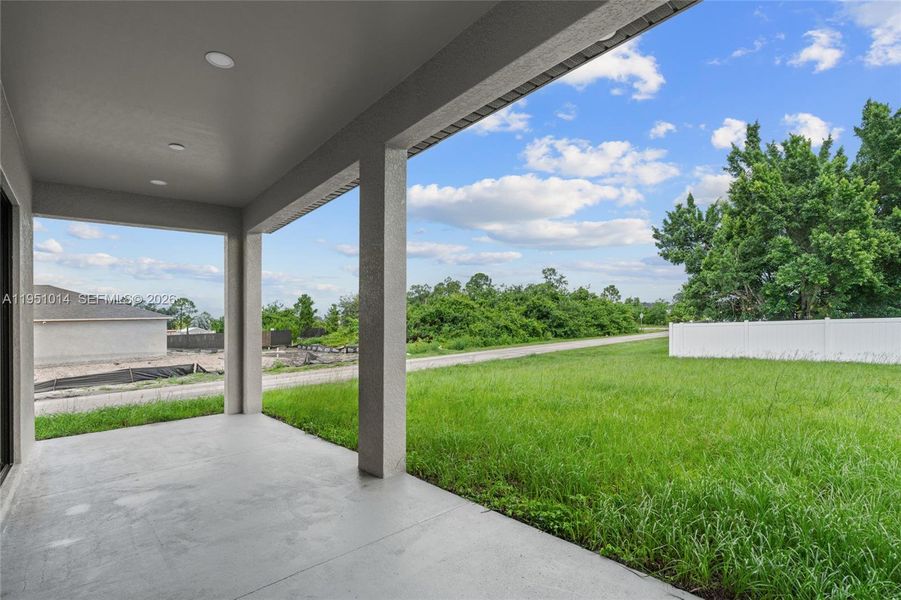 Exterior details and patio area of a home in , Lehigh Acres (Image 25).
