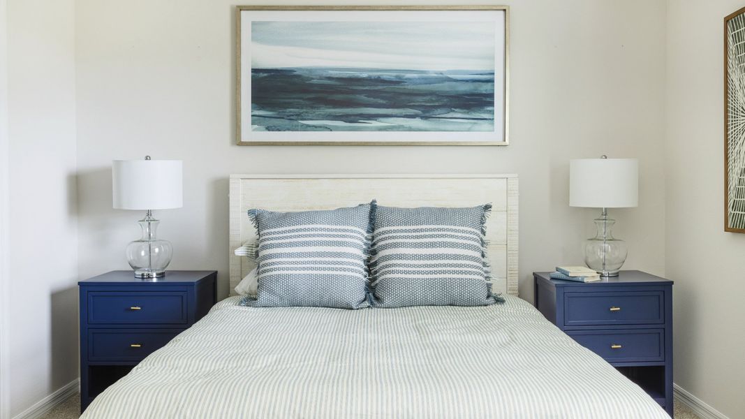 Furnished interior view inside a new home in Oasis at Longwood Run, Sarasota (Image 12).