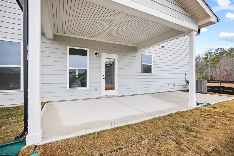 Exterior details and patio area of a home in Forest Creek, Waxhaw (Image 3).