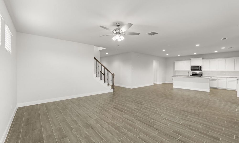 Representative exterior photo of a completed home built from the Brighton by Impression Homes in Arcadia Trails, Balch Springs, TX (Image 13).