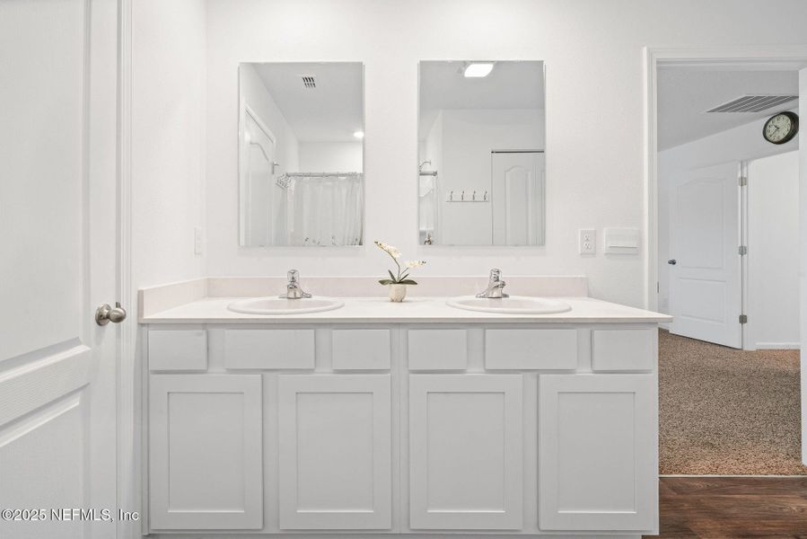 Furnished interior view inside a new home in Entrada, St. Augustine (Image 34).