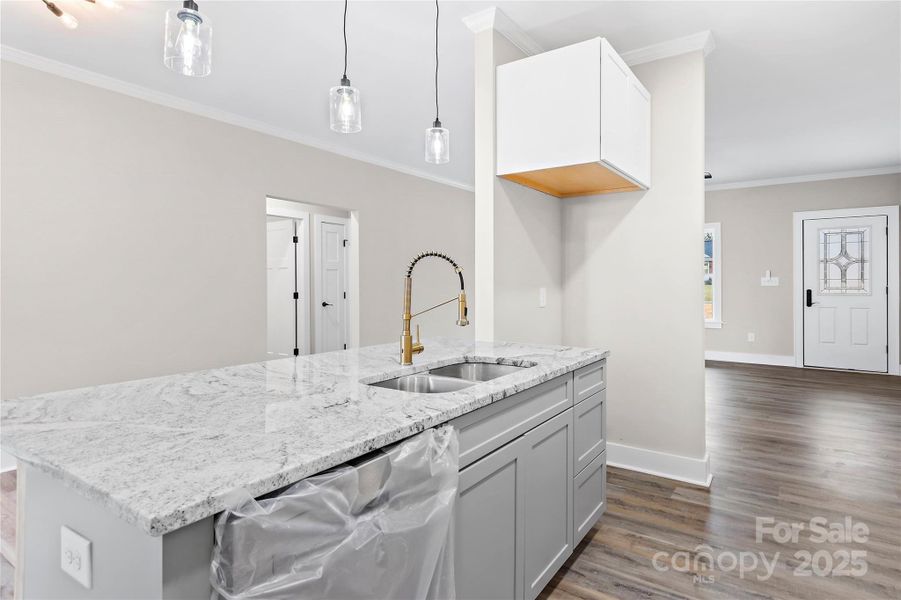 Furnished interior view inside a new home in , Winston-Salem (Image 3).