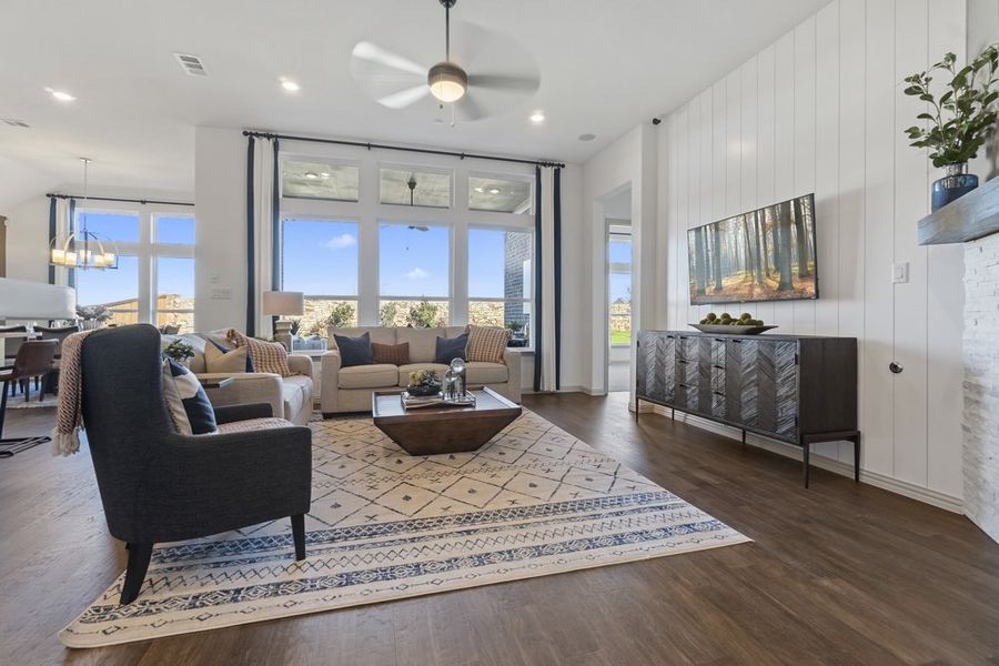 Representative furnished interior of a home built from the Bentley by Landon Homes in Lexington Frisco, Frisco (Image 8). Representative furnished interior of a home built from the Bentley by Landon Homes in Lexington Frisco, Frisco (Image 8).