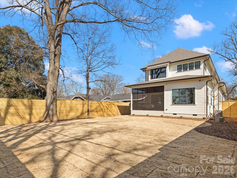 Exterior details and patio area of a home in , Charlotte (Image 27).