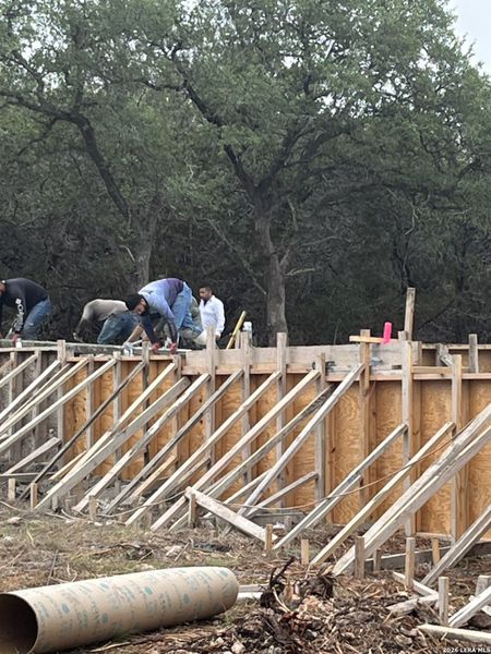 In-progress construction of a new home in , Canyon Lake, TX (Image 10). In-progress construction of a new home in , Canyon Lake, TX (Image 10).