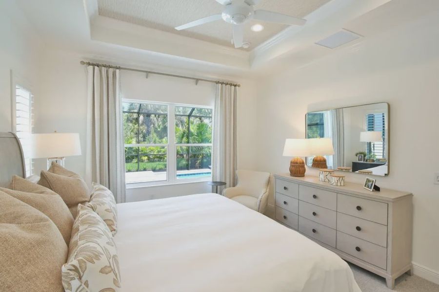 Furnished interior view inside a new home in Windward, Lakewood Ranch (Image 19).