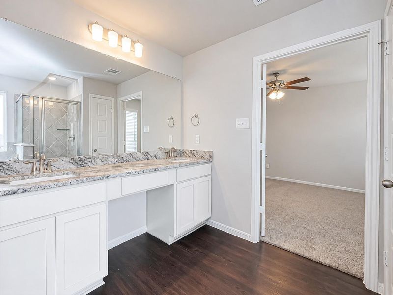 Furnished interior view inside a new home in Rollingbrook Estates, Baytown (Image 9).