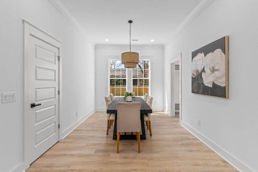 Furnished interior view inside a new home in , North Charleston (Image 30).