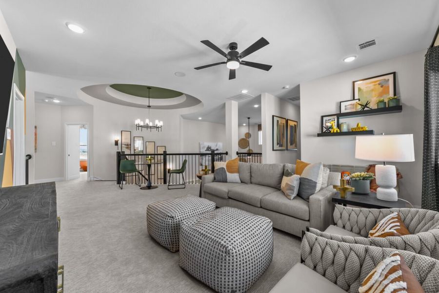 Representative furnished interior of a home built from the Harrington by Landon Homes in Lexington Frisco, Frisco (Image 31). Representative furnished interior of a home built from the Harrington by Landon Homes in Lexington Frisco, Frisco (Image 31).