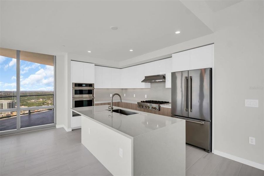 Furnished interior view inside a new home in , St. Petersburg (Image 6).