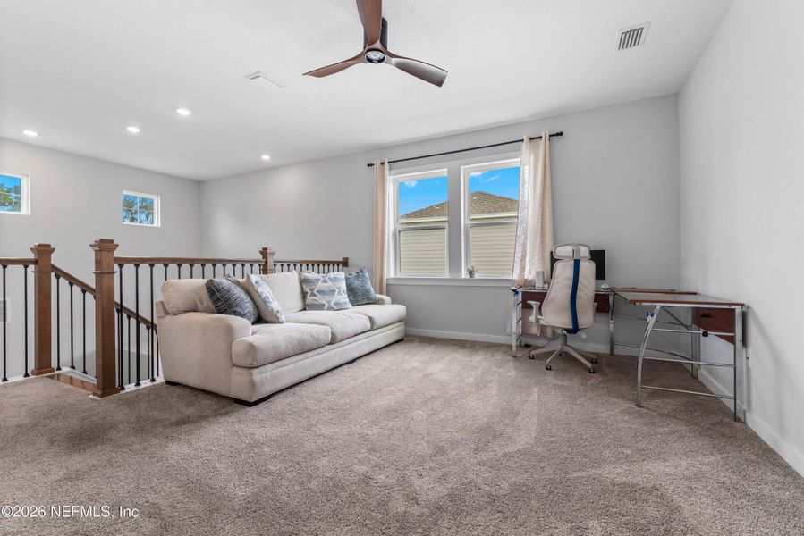 Furnished interior view inside a new home in , Jacksonville (Image 15).