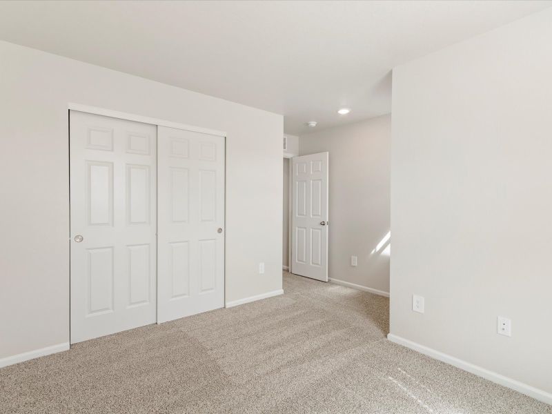 The Twin Peaks interior image taken at a Meritage Homes community in Severance, CO.