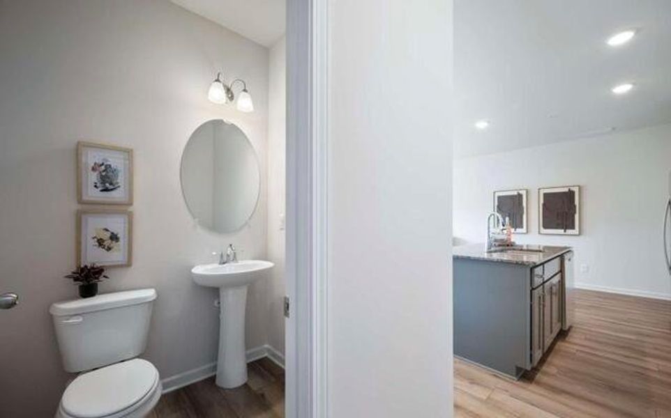 Furnished interior view inside a new home in Walden Park – The Collection, Jonesboro (Image 14).