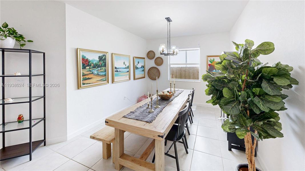 Furnished interior view inside a new home in , Homestead (Image 16). Furnished interior view inside a new home in , Homestead (Image 16).