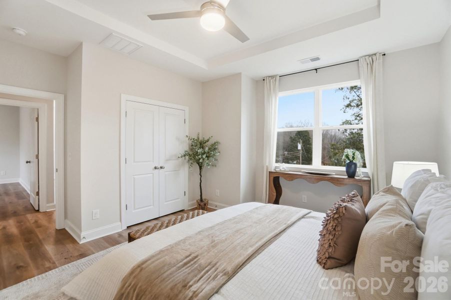 Furnished interior view inside a new home in , Charlotte (Image 9). Furnished interior view inside a new home in , Charlotte (Image 9).