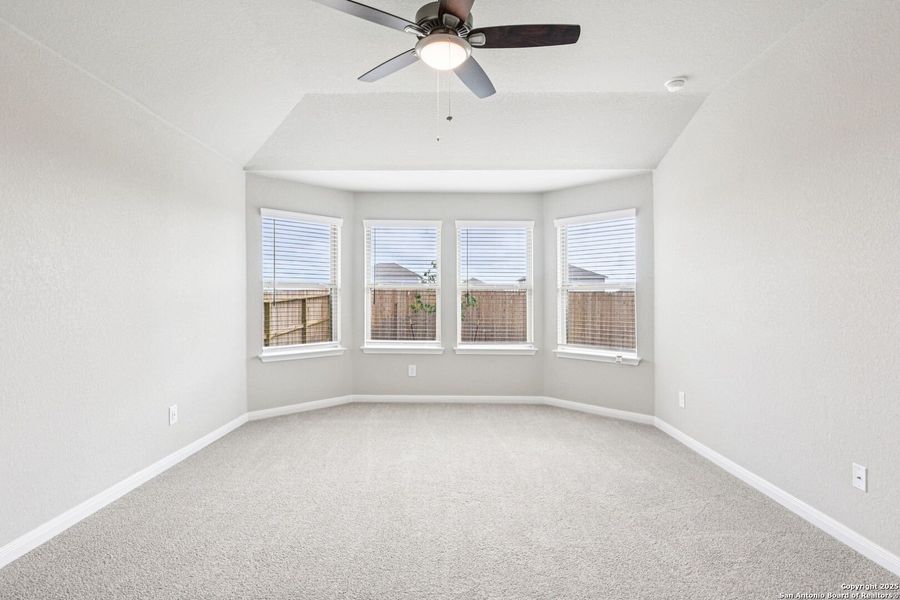 Spacious, unfurnished interior of a new home in Legendary Trails - Premier Series, Cibolo (Image 32). Spacious, unfurnished interior of a new home in Legendary Trails - Premier Series, Cibolo (Image 32).