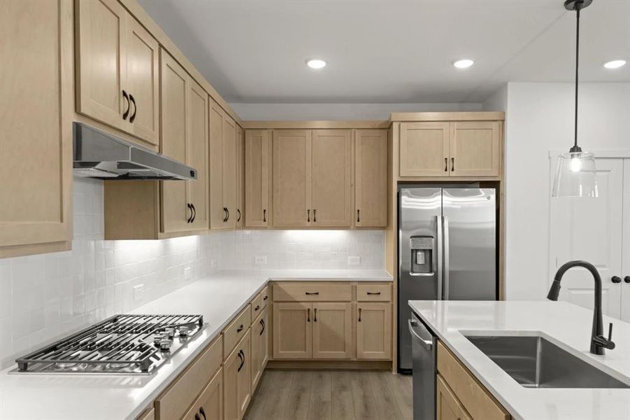 Kitchen featuring the Artisan Collection