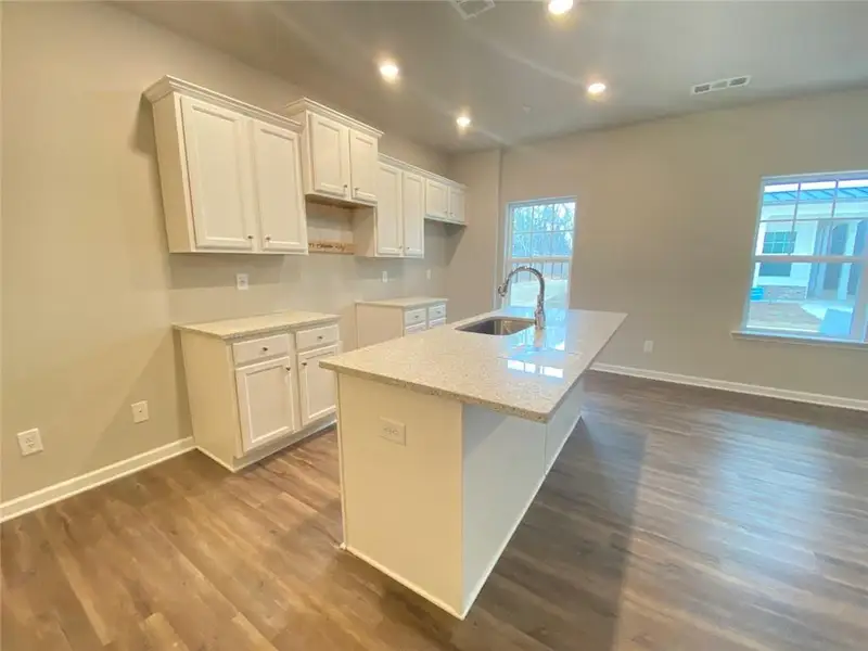 Furnished interior view inside a new home in Ross Pointe, Kennesaw (Image 3).