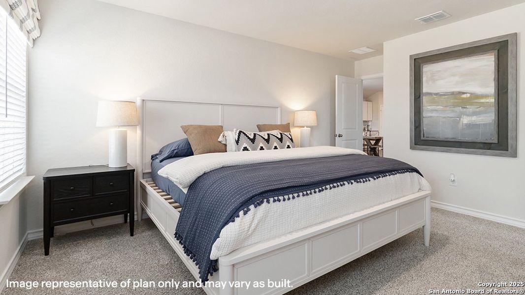 Furnished interior view inside a new home in Riverstone at Westpointe, San Antonio (Image 34).