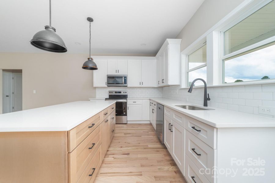 Furnished interior view inside a new home in , Cherryville (Image 11).