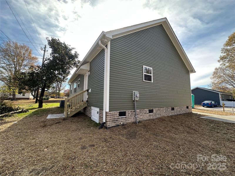 Exterior details and patio area of a home in , Cherryville (Image 19). Exterior details and patio area of a home in , Cherryville (Image 19).