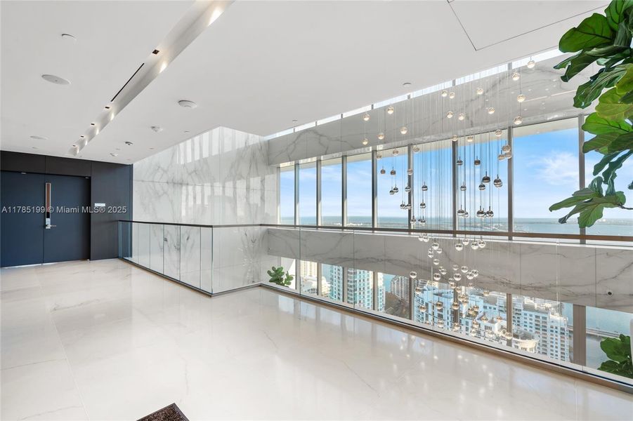Spacious, unfurnished interior of a new home in Aston Martin Residences, Miami (Image 39). Spacious, unfurnished interior of a new home in Aston Martin Residences, Miami (Image 39).