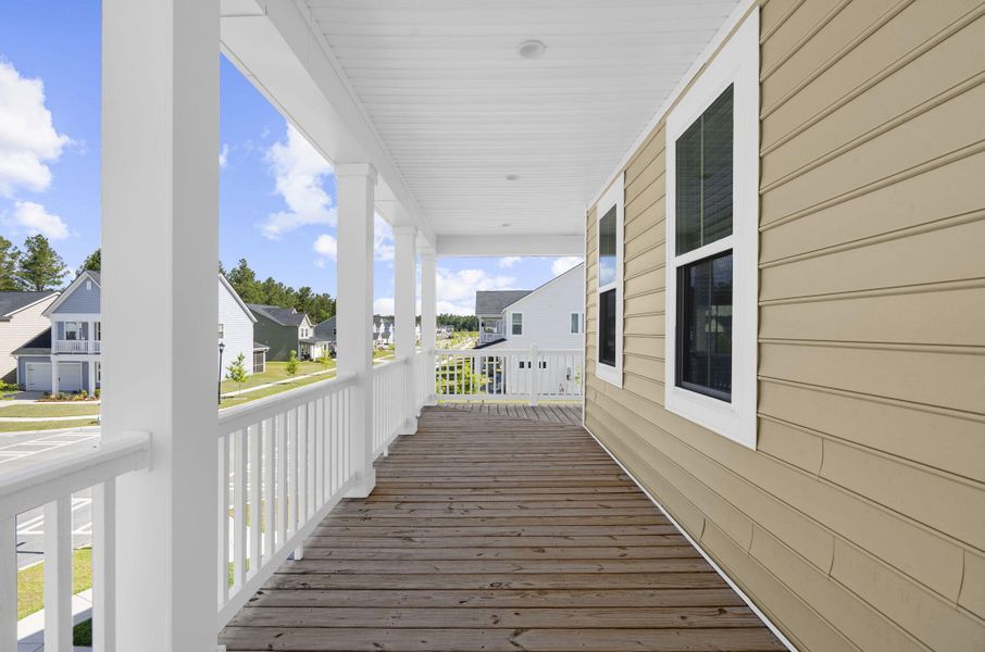 Exterior details and patio area of a home in , Summerville (Image 3).