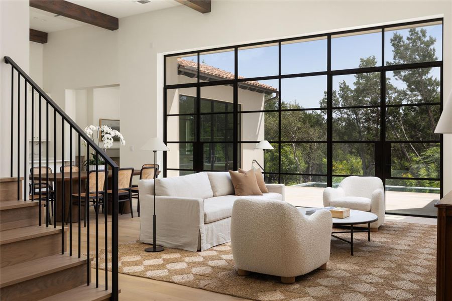 Furnished interior view inside a new home in Amarra Villas, Austin (Image 41). Furnished interior view inside a new home in Amarra Villas, Austin (Image 41).