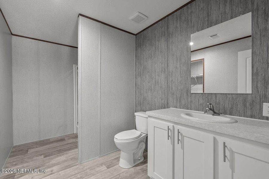 Furnished interior view inside a new home in , Hawthorne (Image 8).