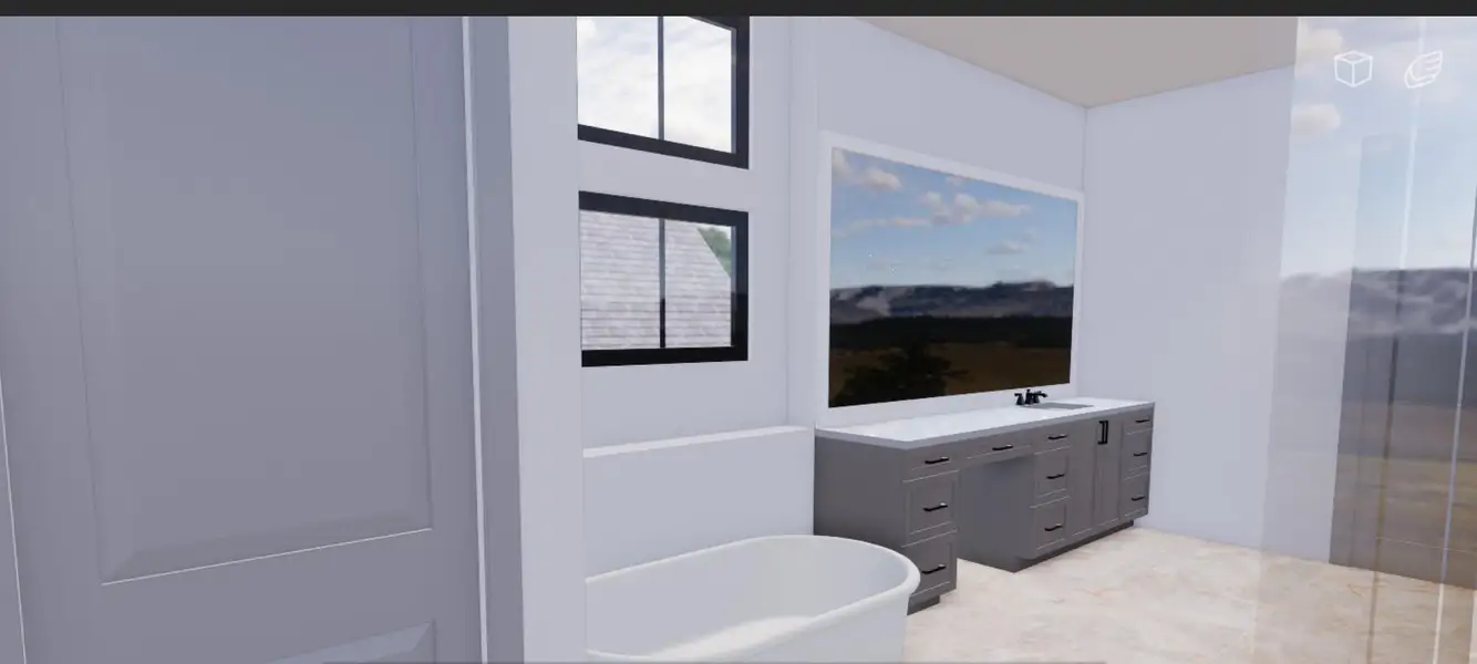 Furnished interior view inside a new home in , Houston (Image 7). Furnished interior view inside a new home in , Houston (Image 7).