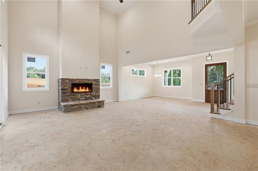Spacious, unfurnished interior of a new home in , Cornelia (Image 16).