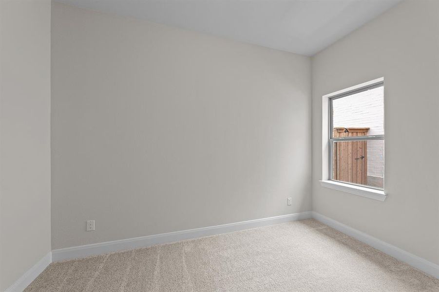 Spacious, unfurnished interior of a new home in South Pointe  Cottage Series, Mansfield (Image 26).