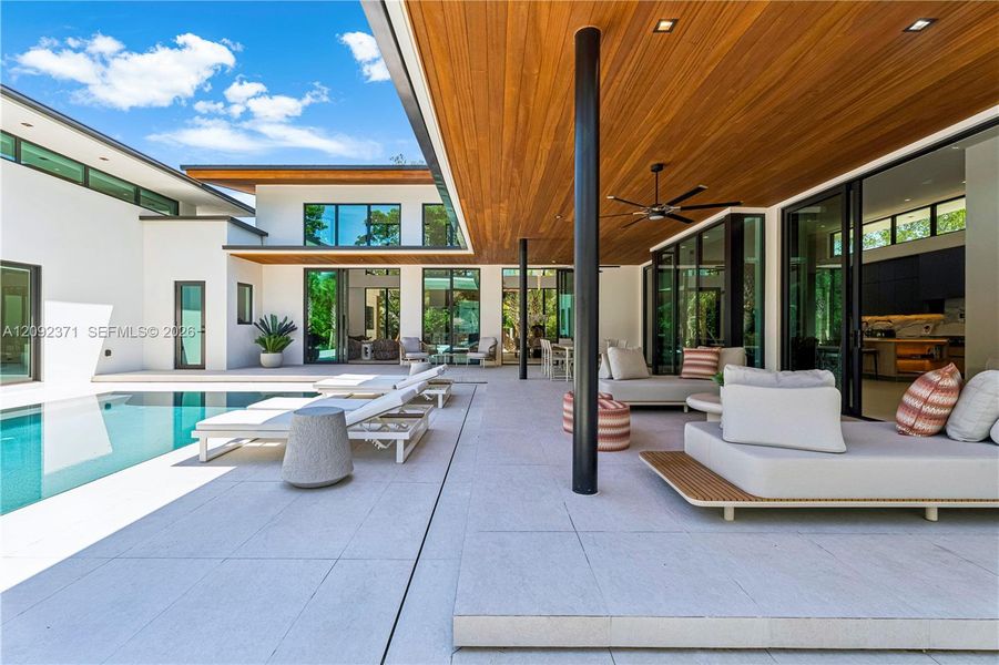 Exterior details and patio area of a home in , Pinecrest (Image 32).
